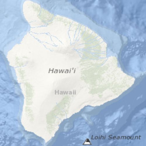  Hawaiʻi Island. Image: USGS