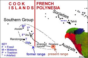 Former and Present Distribution (click to enlarge)
